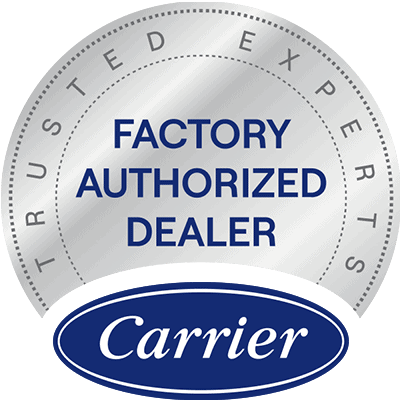 Carrier Factory Authorized Dealer.